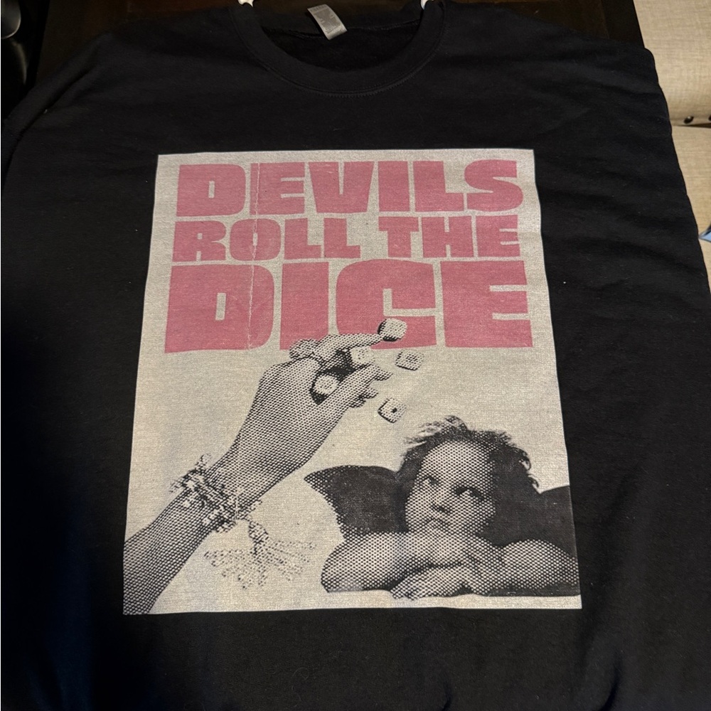 Black Graphic Taylor Swift “Cruel Summer” Inspired crew neck